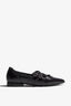 Kaory black leather ballet flat - side view