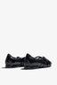 Kaory black leather ballet flat - back view