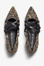 Kaory leopard suede ballet flat - top view