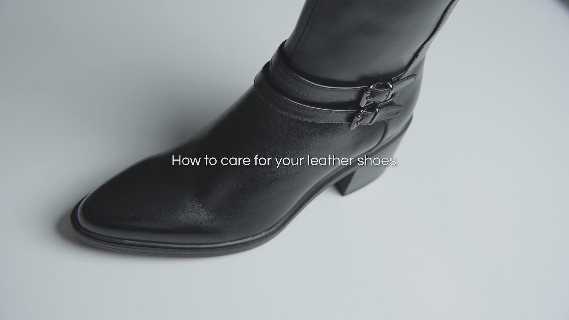 Regarde Le Ciel how to care for your leather shoes video tutorial