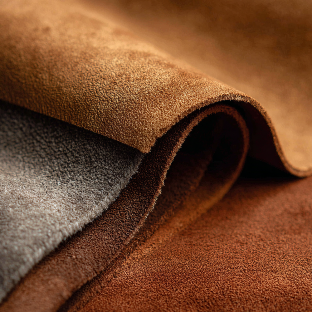 Leather. Naturally Tanned Leather.